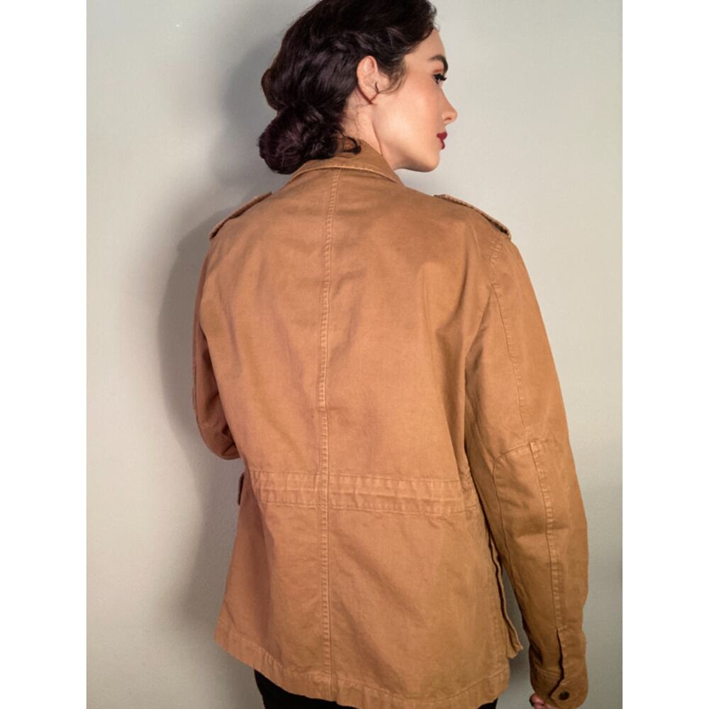 Banana Republic Vintage Cotton Field Safari Jacket 90s Y2K ~ Men M | Women L/ XL - Picture 4 of 11